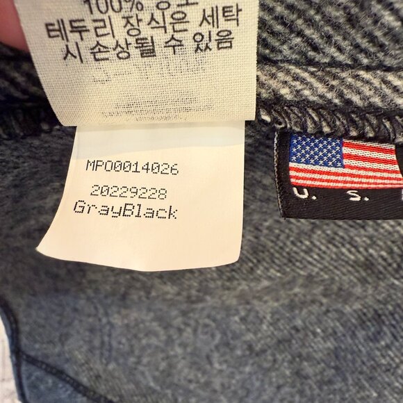 Filson Wool Jacket Gray Black - US Men's M - Picture 7 of 7